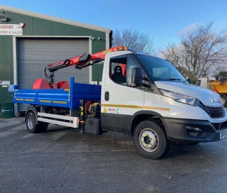 ND Brown Adds 7.2 Tonne Tipper Grab to HGV Hire Fleet thumbnail