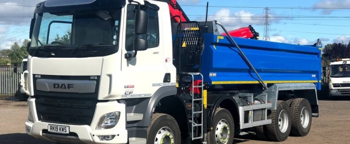 Construction waste removal with grab hire lorries thumbnail