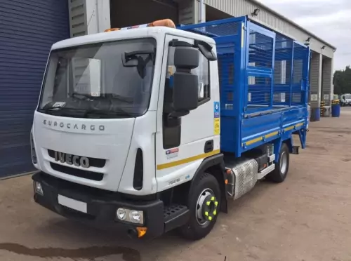 7.2/7.5T Caged Tipper + Tail Lift