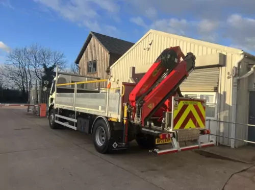 18T Builders Merchant Vehicle with Crane
