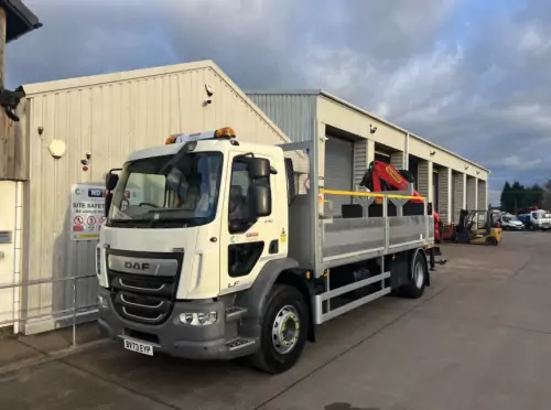 18T Builders Merchant Vehicle with Crane
