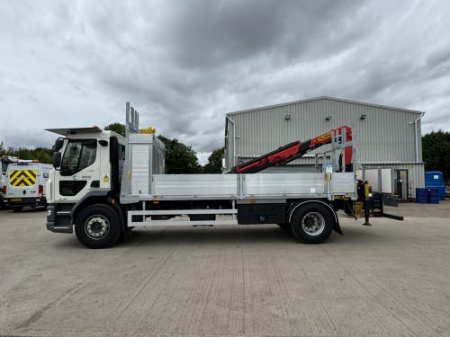 18T Dropside with Rear Mounted Crane