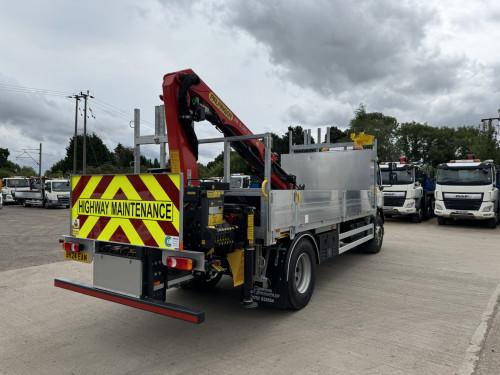 18T Dropside with Rear Mounted Crane