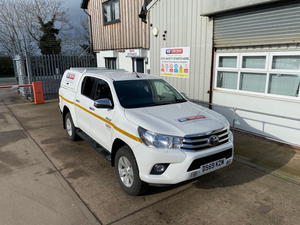 4x4 HGV Hire from ND Brown