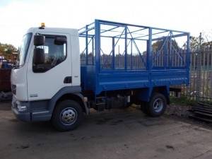 cage tippers for hire at ND Brown Ltd
