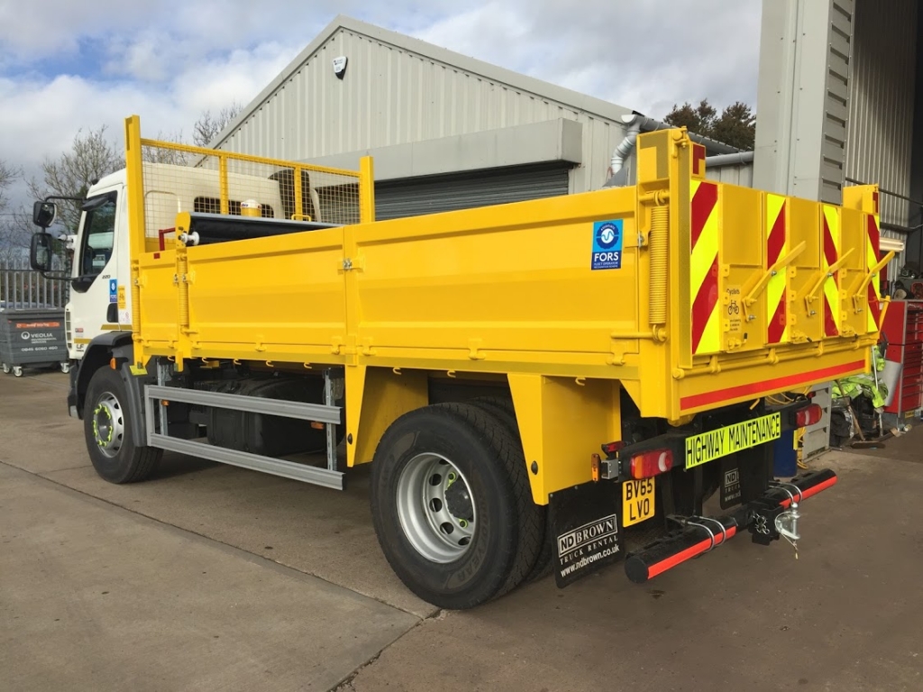 Tipper Hire for Flood Defences