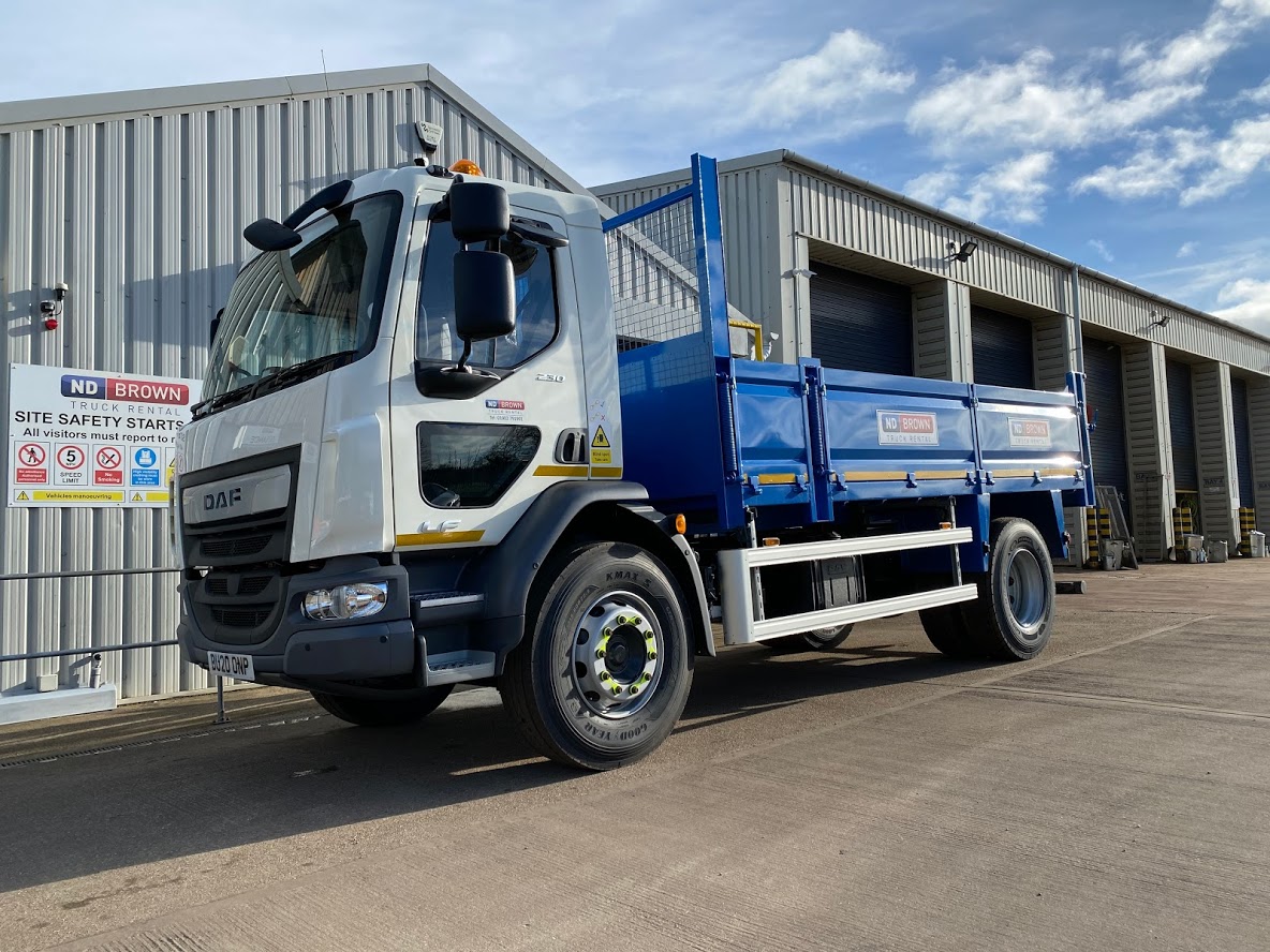 Tipper Hire For Infrastructure Projects | ND Brown Ltd